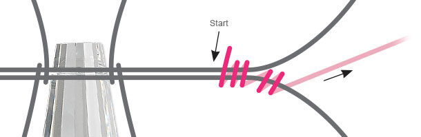 Diagram of wire wrapping